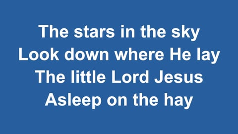 Away In A Manger (Mueller) (Acoustic)