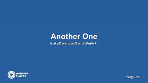 Another One (Acoustic)