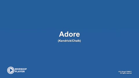 Adore (Acoustic)