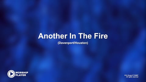Another In The Fire (Acoustic)