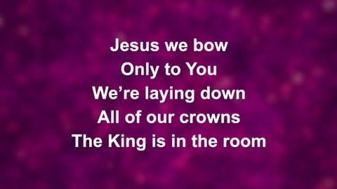 The King Is In The Room (Acoustic)