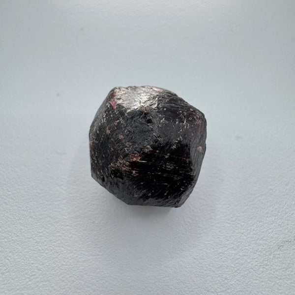 Raw Garnet Stone 17.6x19.6mm 60.45 Carats Untreated
