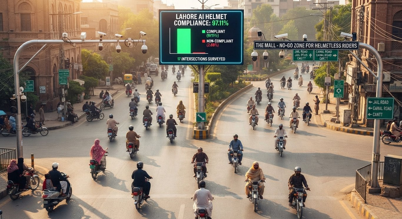 Lahore Helmet Rules 2026: No-Go Zones and AI Data