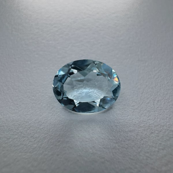 Natural Sky Blue Topaz Stone 8.0x4.6mm 2.90 Carats Oval Shape