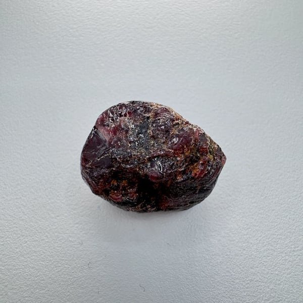 Garnet Uncut Stone 47.65 Carats 20.5x13.6mm in Size
