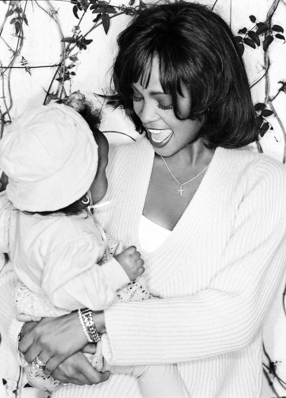 Whitney e a filha