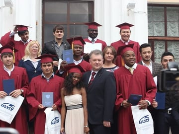 Estudantes Angolanos na Russia