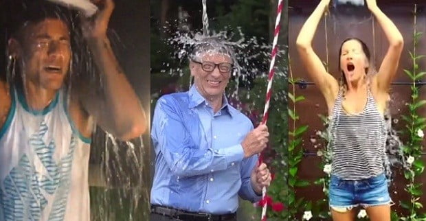 agua do gelo desafio