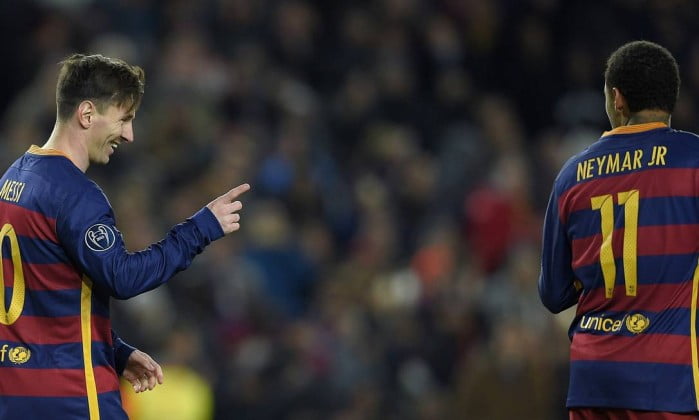 Neymar e messi