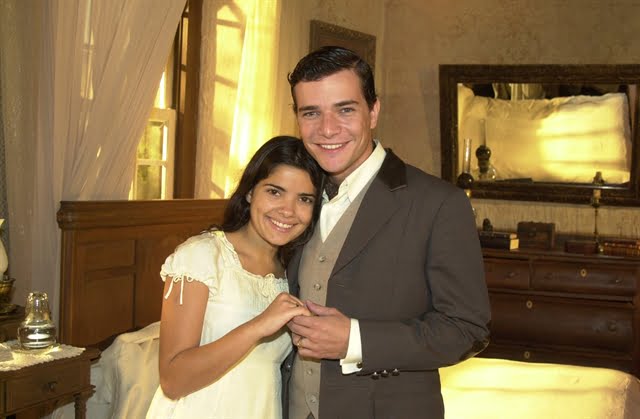 Zuca (Vanessa Giácomo) e Luis (Daniel Oliveira)
