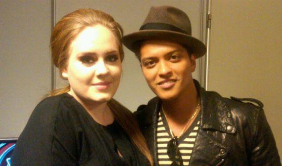 Bruno Mars e Adele