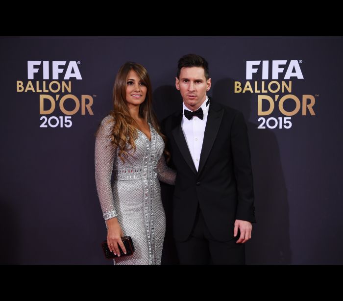 Antonella Roccuzzo e Messi