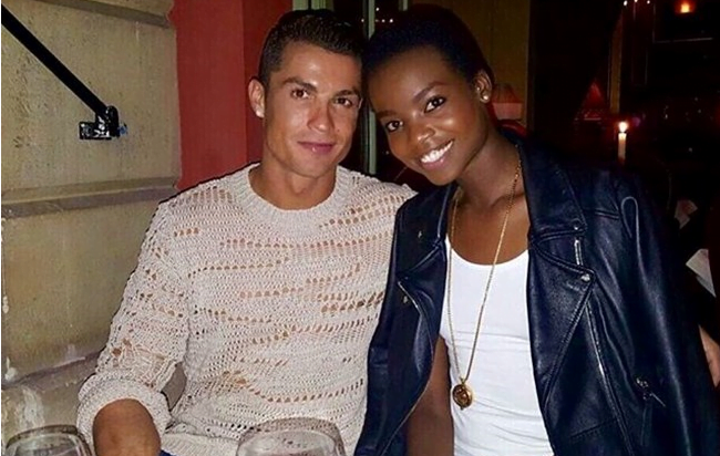 CR7 e Maria Borges