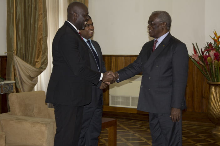 PR STP Cumprimenta DMendes