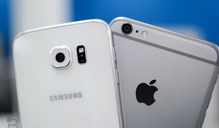 Apple e Samsung, chegam a um acordo e processo das patentes finalmente termina