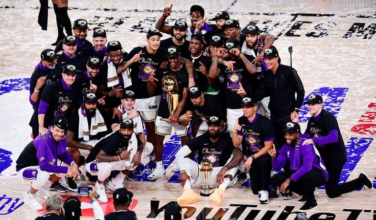 Lakers vence Heat na partida 6 e torna-se pela 17° vez campeão no NBA