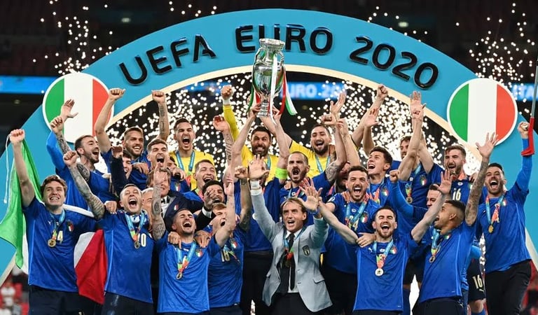 Seleção Italiana de Futebol sagra-se campeã europeia após 53 anos
