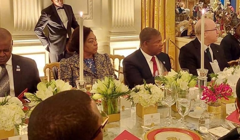 PR João Lourenço participa de jantar oferecido por Joe Biden na Casa Branca