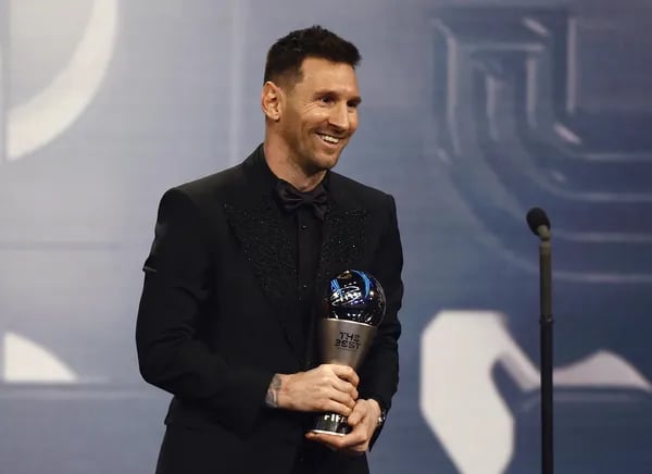 Pela oitava vez, Messi é o melhor jogador de futebol do mundo