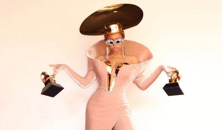 Beyoncé faz história como artista mais premiada de sempre nos Grammys e reage: -“Me sinto muito grata e cheia de alegria”
