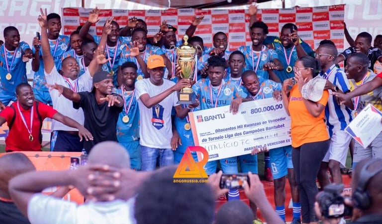 Bantu Bet realiza grande final do torneio de futebol “Liga dos Campeões”