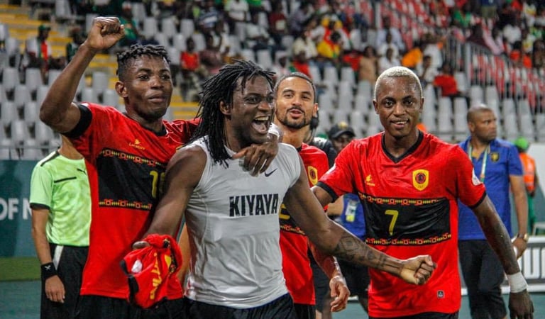 Angolanos entre os melhores marcadores do CAN