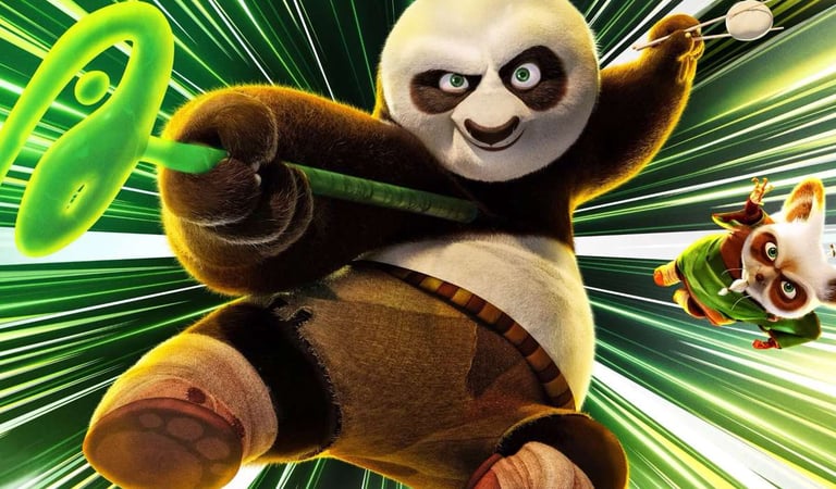 “O Panda Kung Fu 4” ultrapassa US$ 170 milhões nas bilheterias mundiais