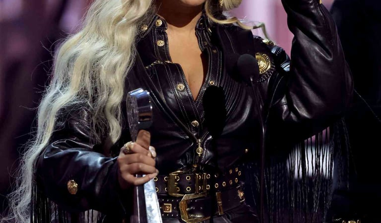 Beyoncé homenageada com troféu “Ícone cultural global” no iHeartRadio Music Awards 2024