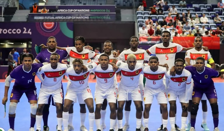 Angola confronta Marrocos na final do CAN de Futsal