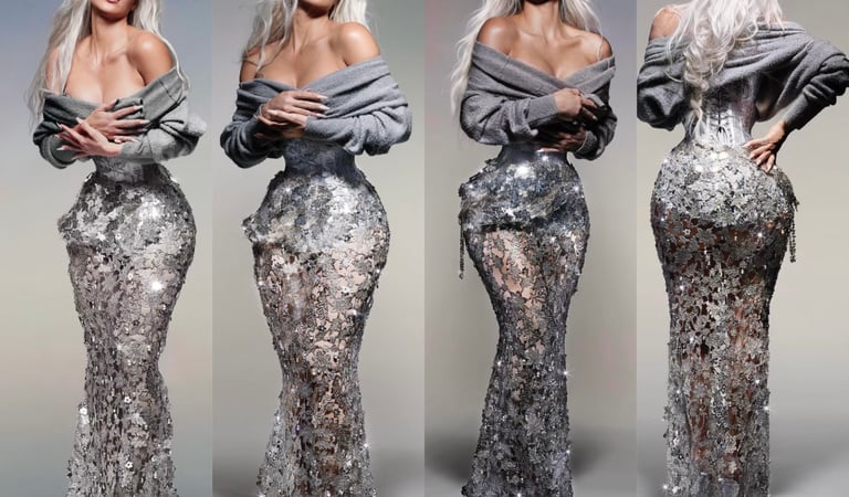 Kim Kardashian vira alvo de críticas por conta do look escolhido para o Met Gala 2024