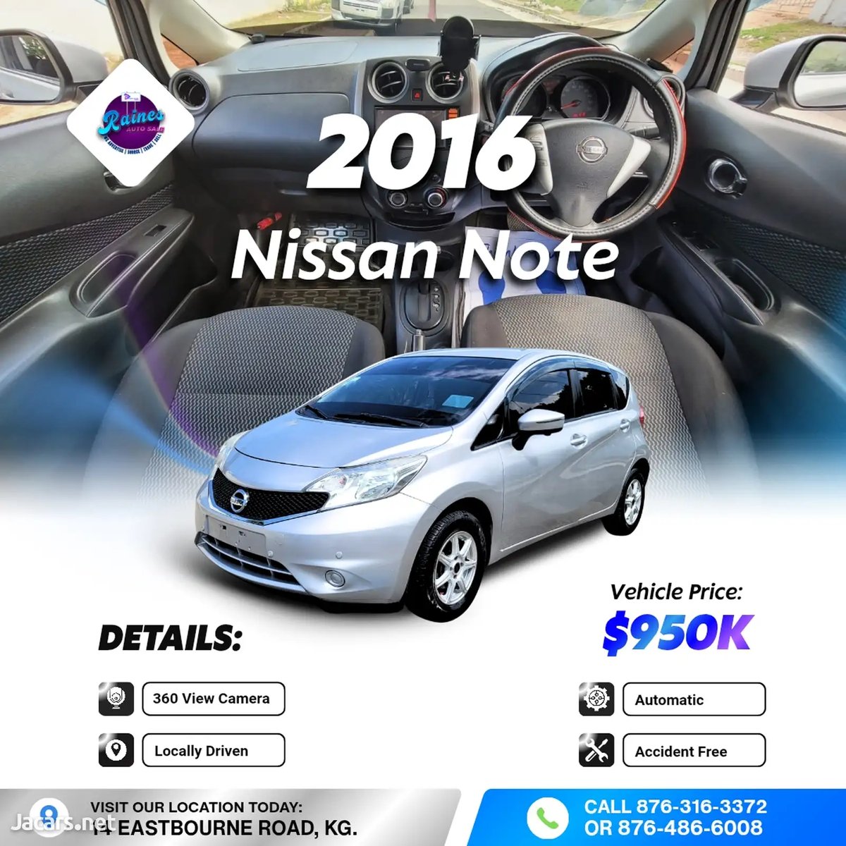 2016 NISSAN Note