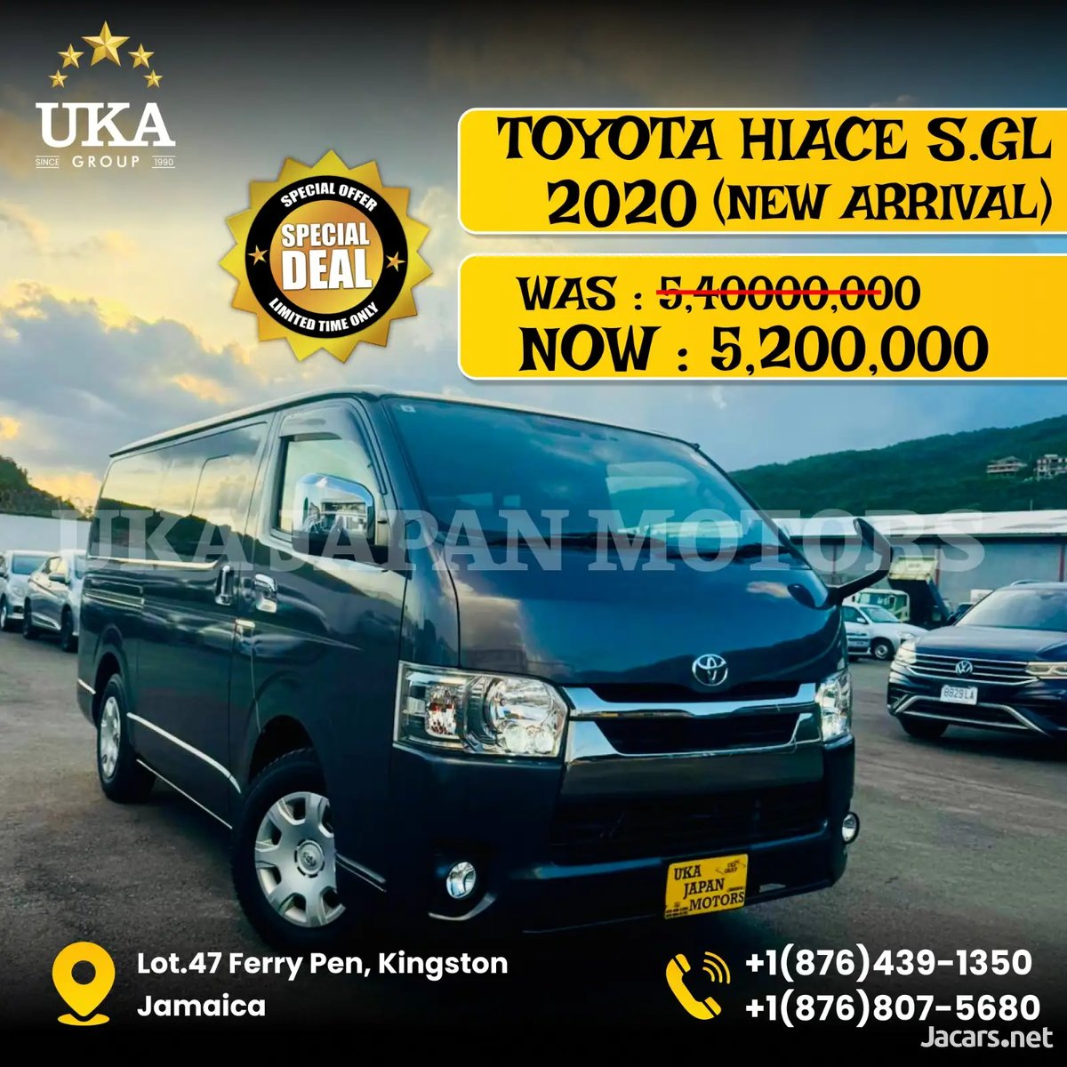 2020 TOYOTA Hiace