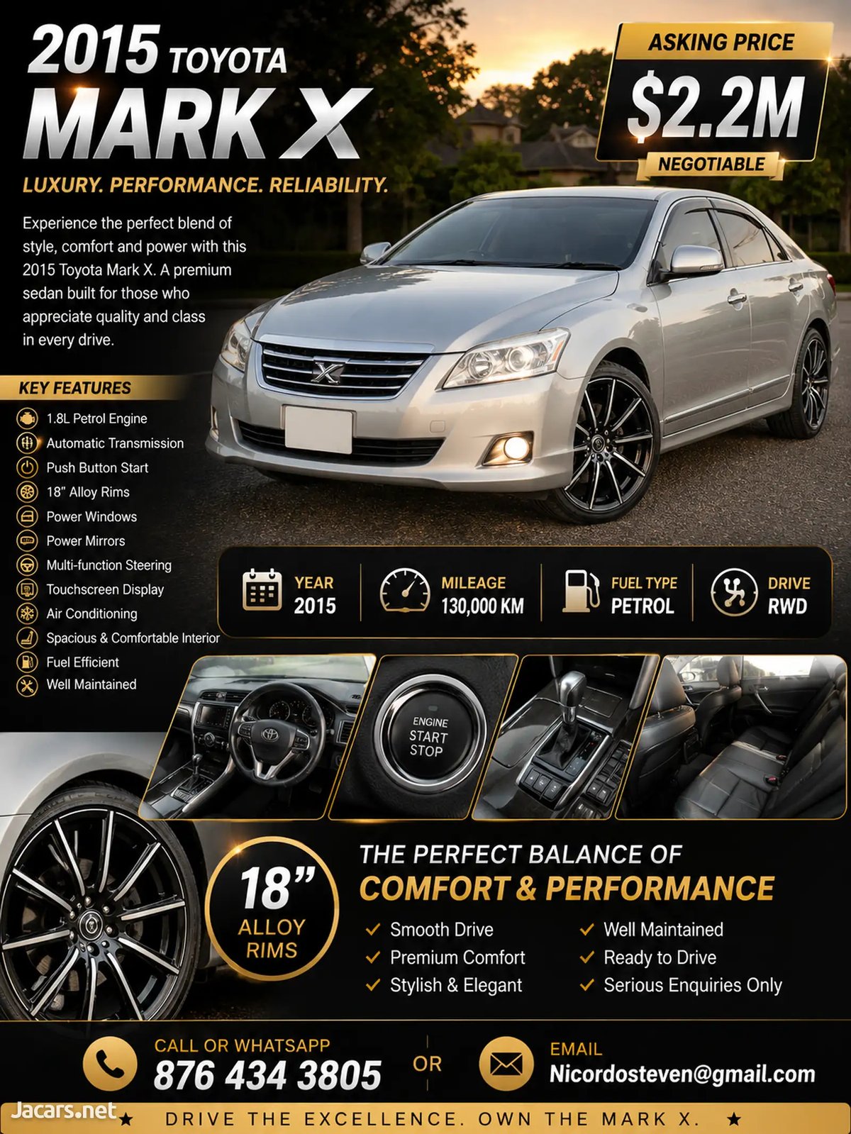 2015 TOYOTA Mark