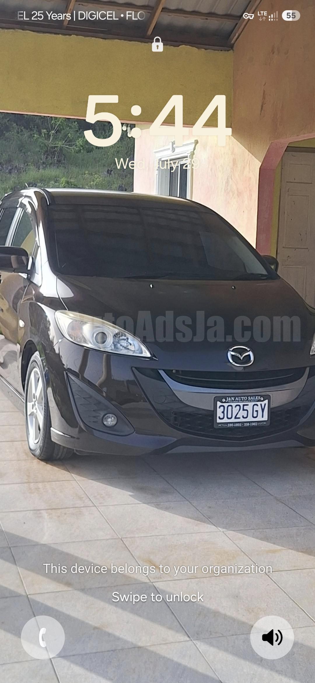 2017 MAZDA PREMACY
