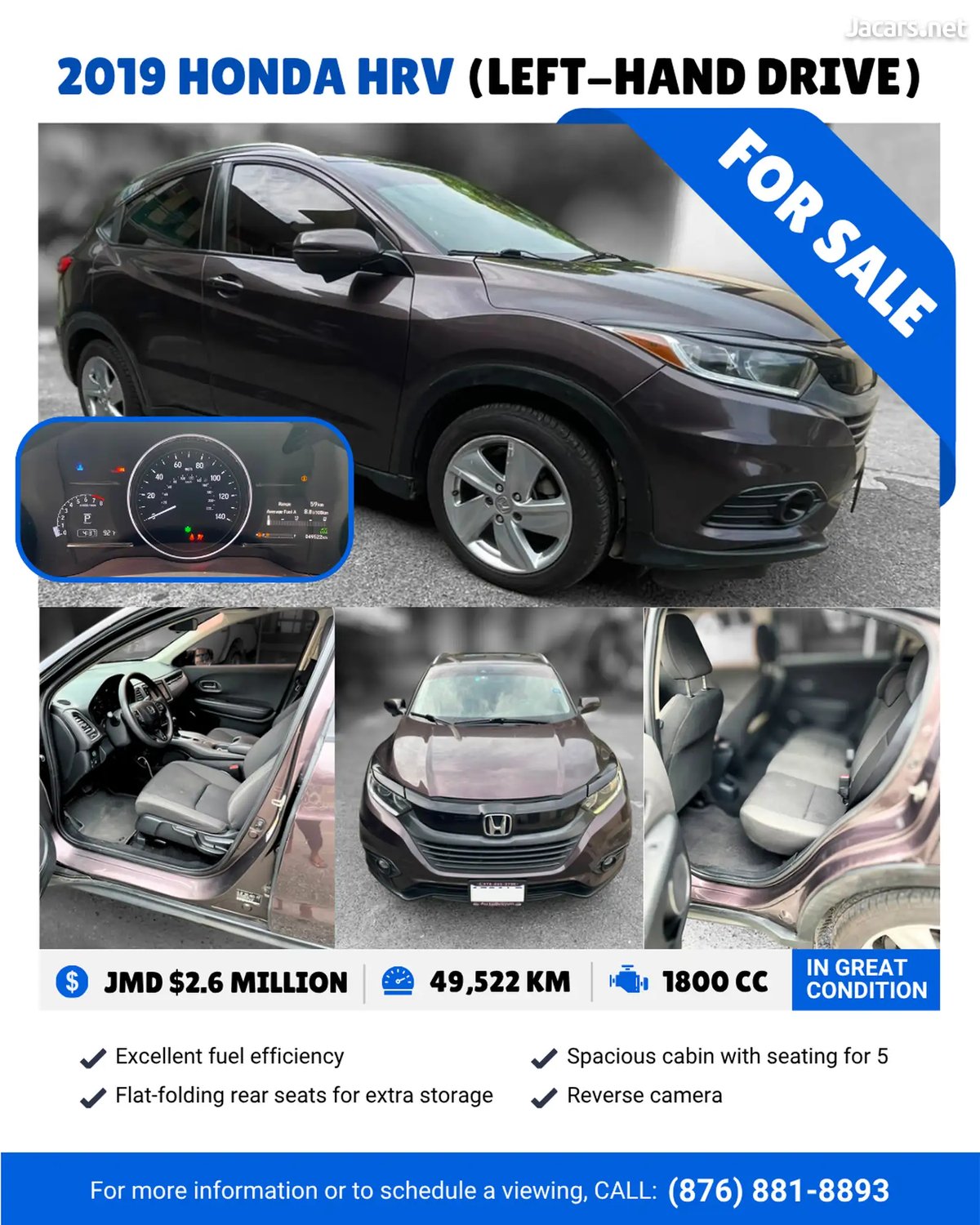2019 HONDA HR-V