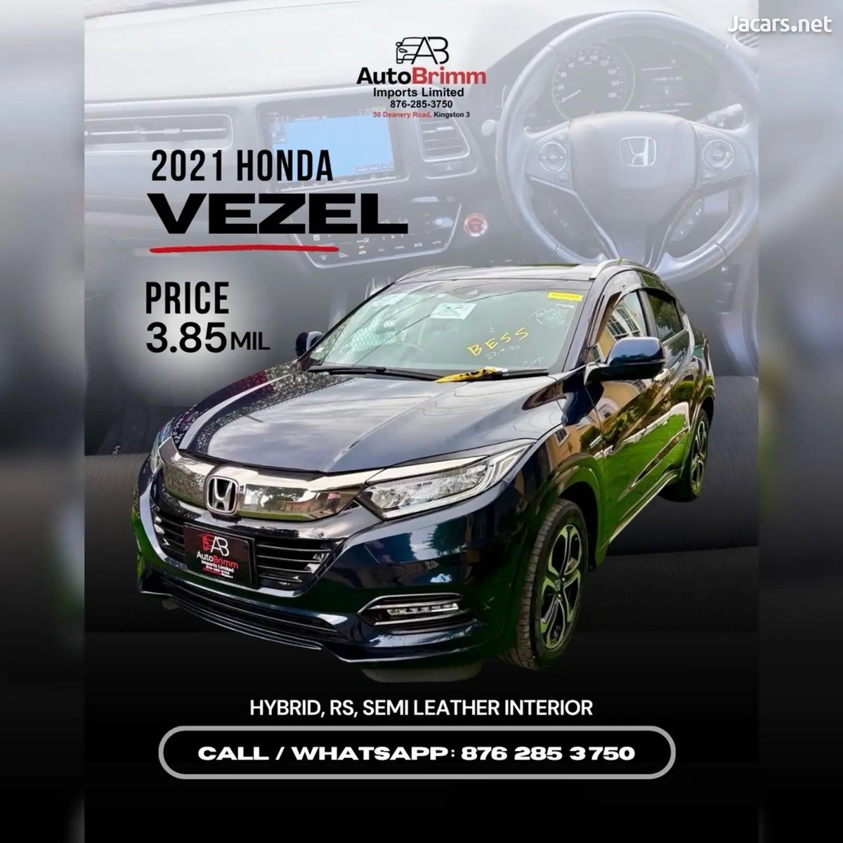 2021 HONDA Vezel