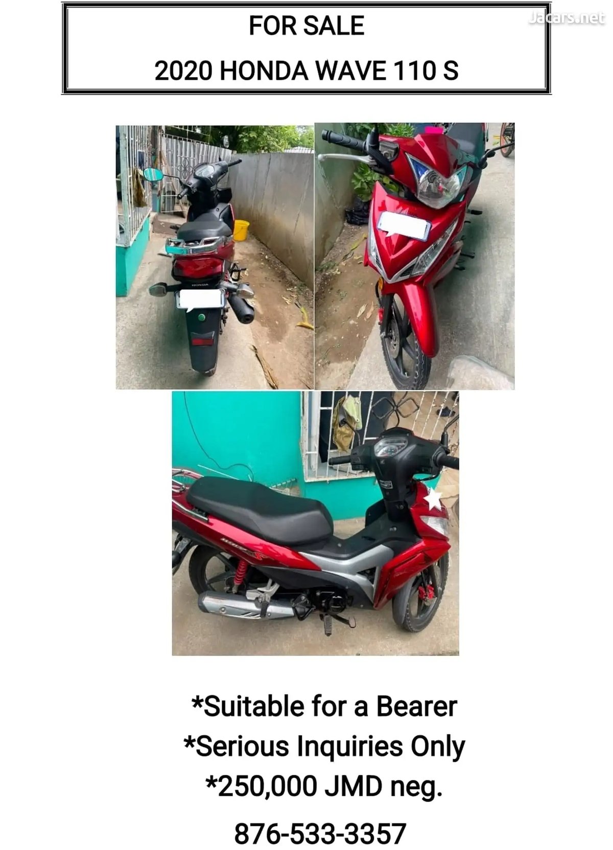 2020 HONDA wave