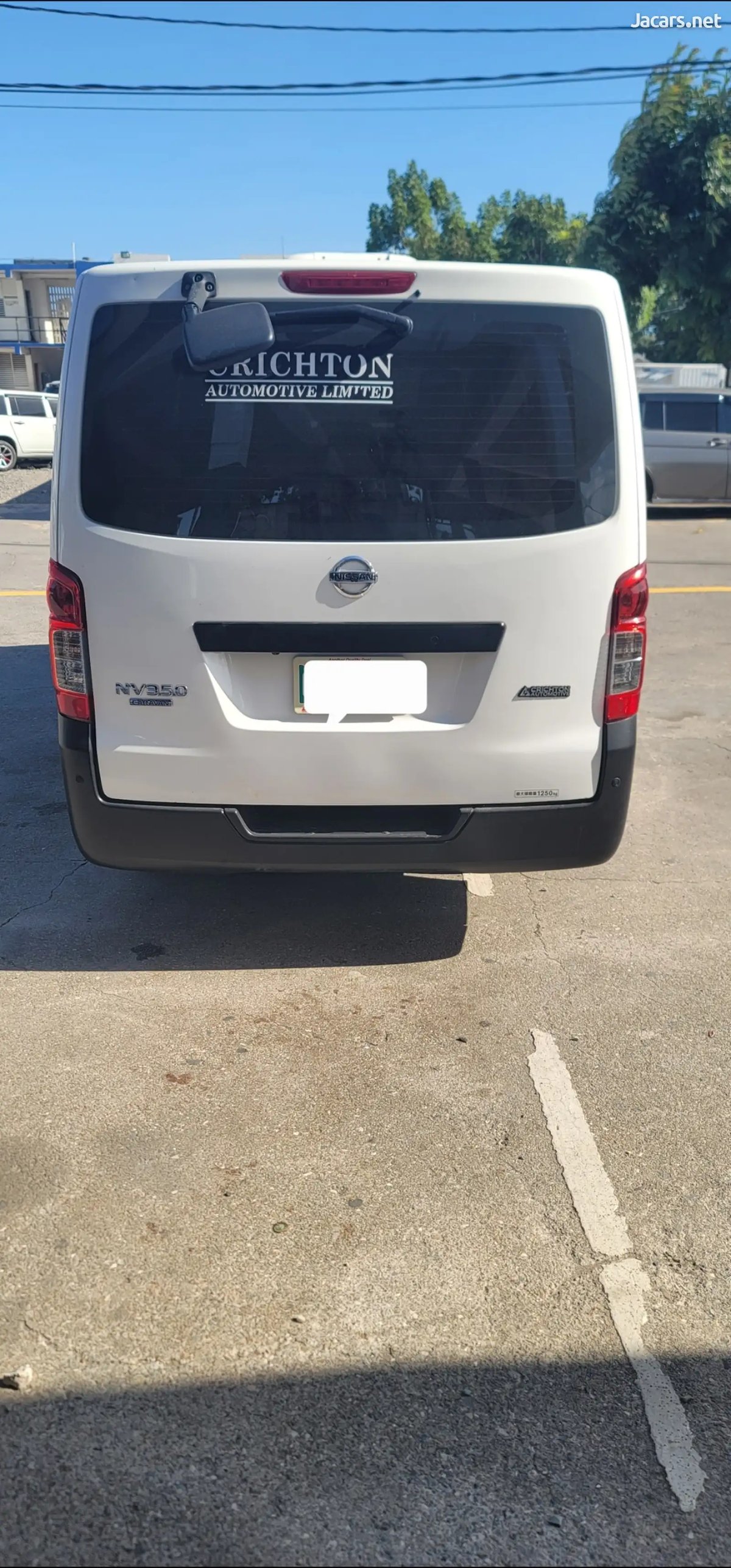 2019 NISSAN NV350
