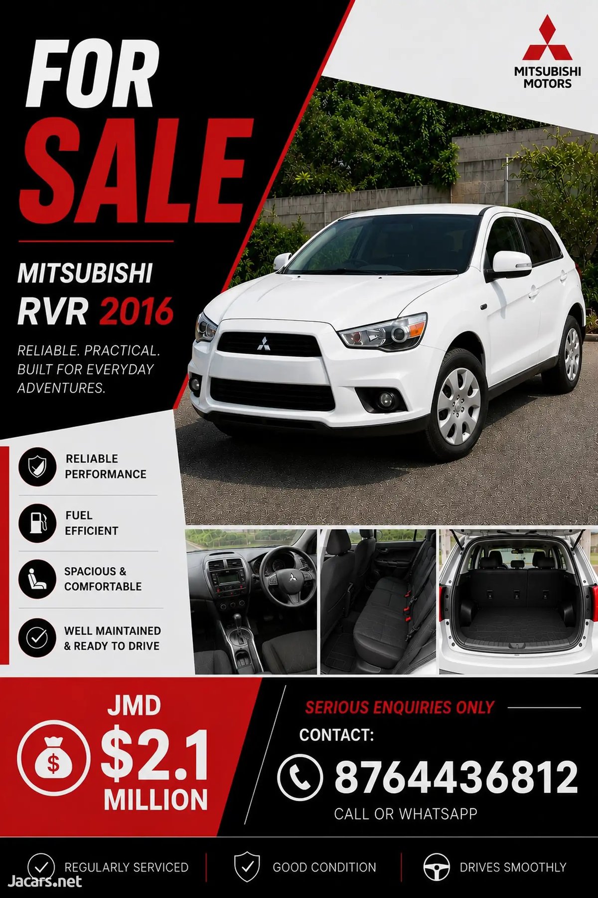 2016 MITSUBISHI RVR