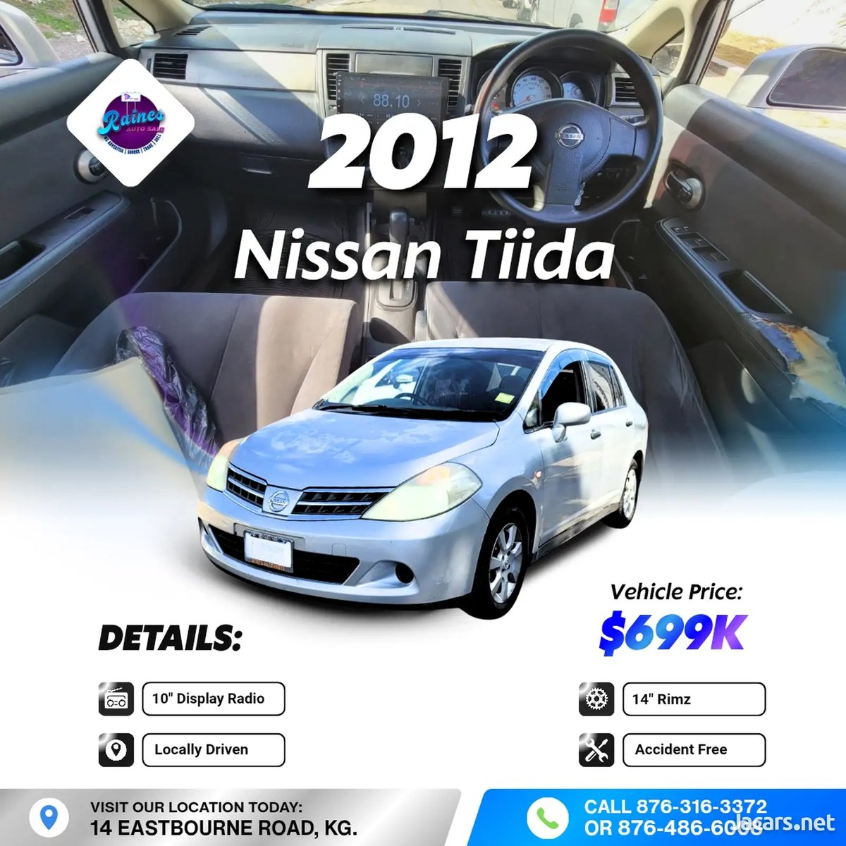 2012 NISSAN Tiida
