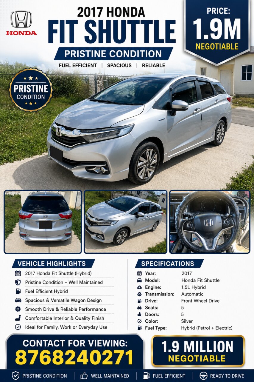 2017 HONDA Fit Shuttle
