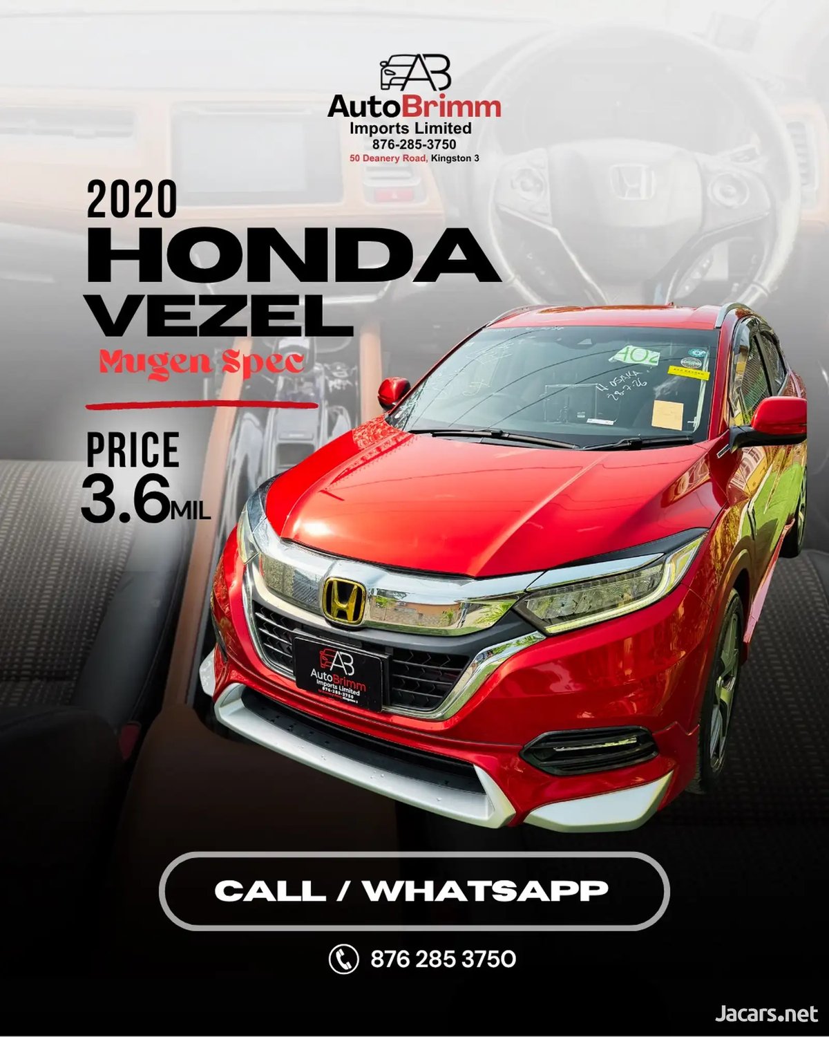 2020 HONDA Vezel