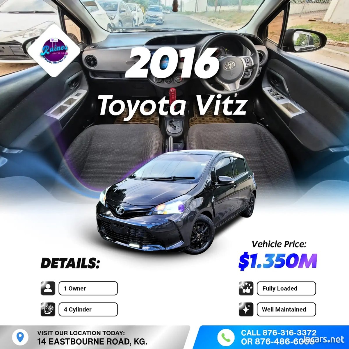 2016 TOYOTA Vitz