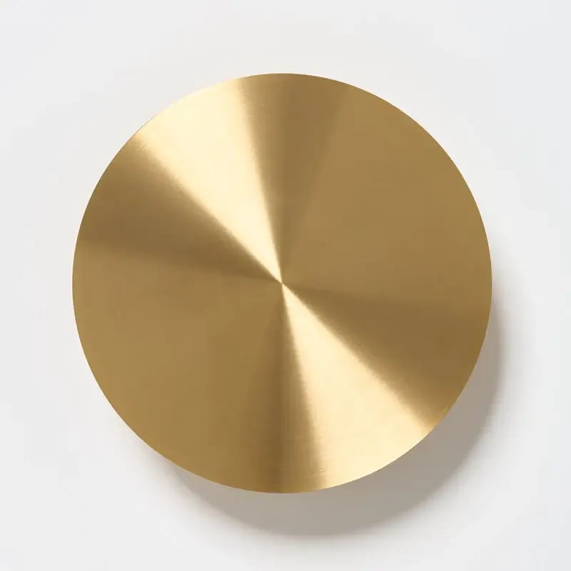 Austlyle Satin Brass 230mm Diameter Round Entry Pull