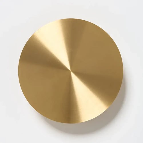 Austlyle Satin Brass 230mm Diameter Round Entry Pull