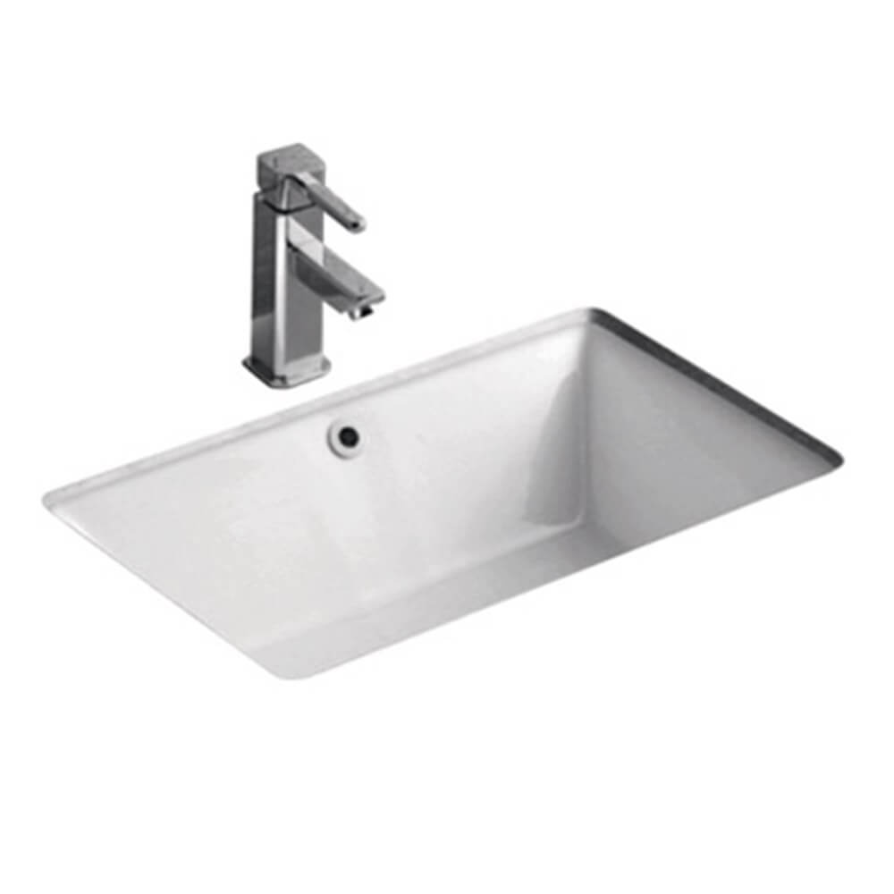 Best BM BA130 Rectangular Undermount Basin With Overflow