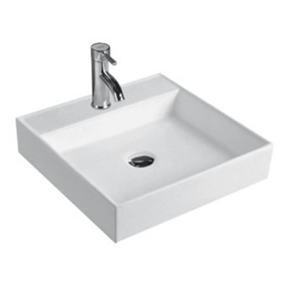 Best BM BA450 Square Counter Top Basin With No Overflow