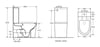 Best BM Oslo Back To Wall Rimless Toilet Suite gallery image