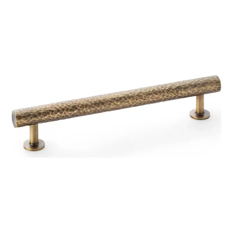 Castella Aged Brass Bexhill Hammered Cabinet Handles