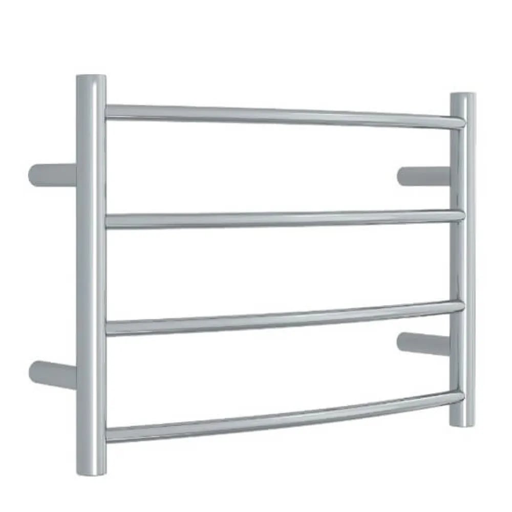 Curved / Round 4 Bar Heated Towel Ladder